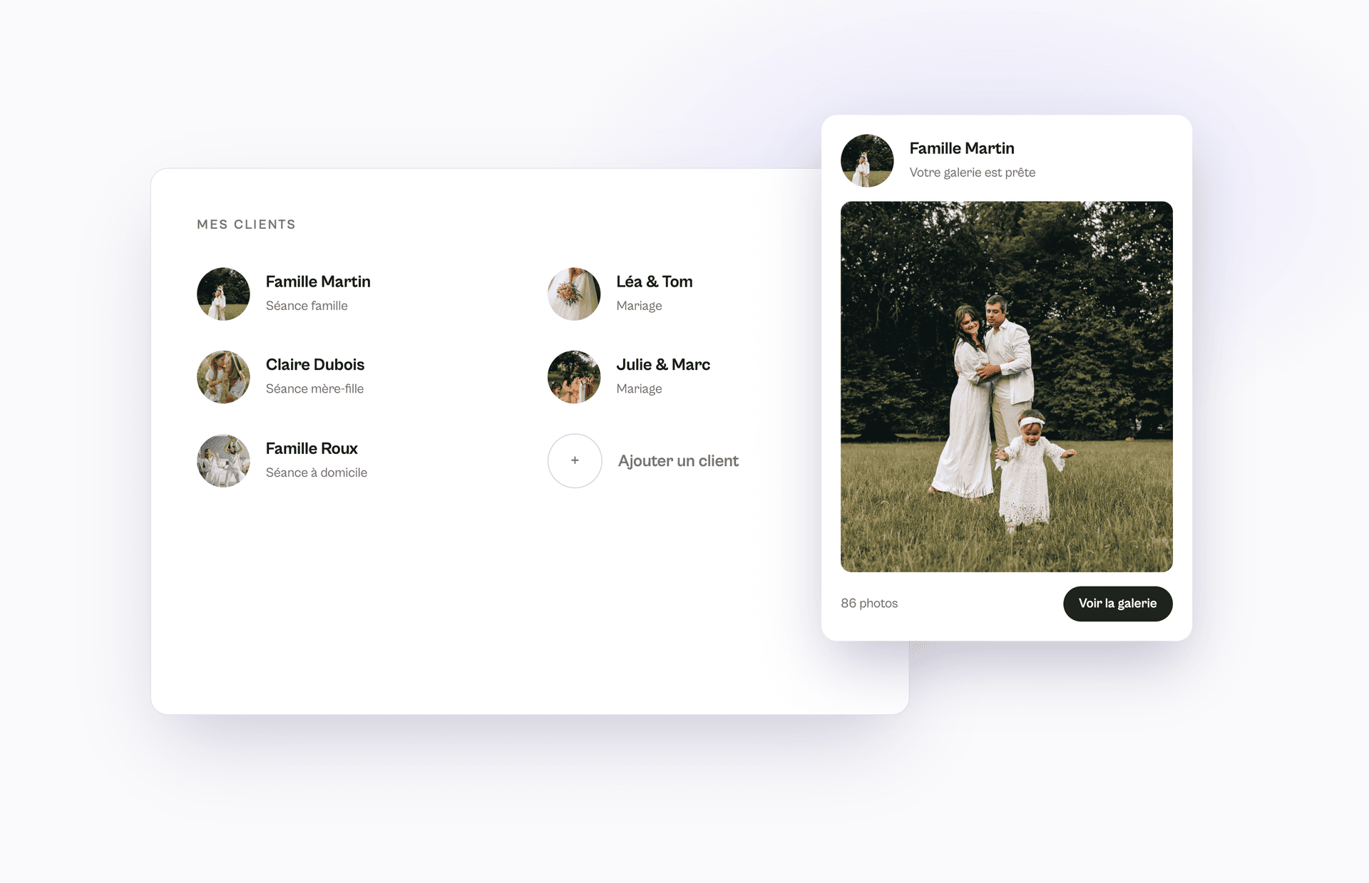 Fotostudio alternative: management, website and galleries in your style